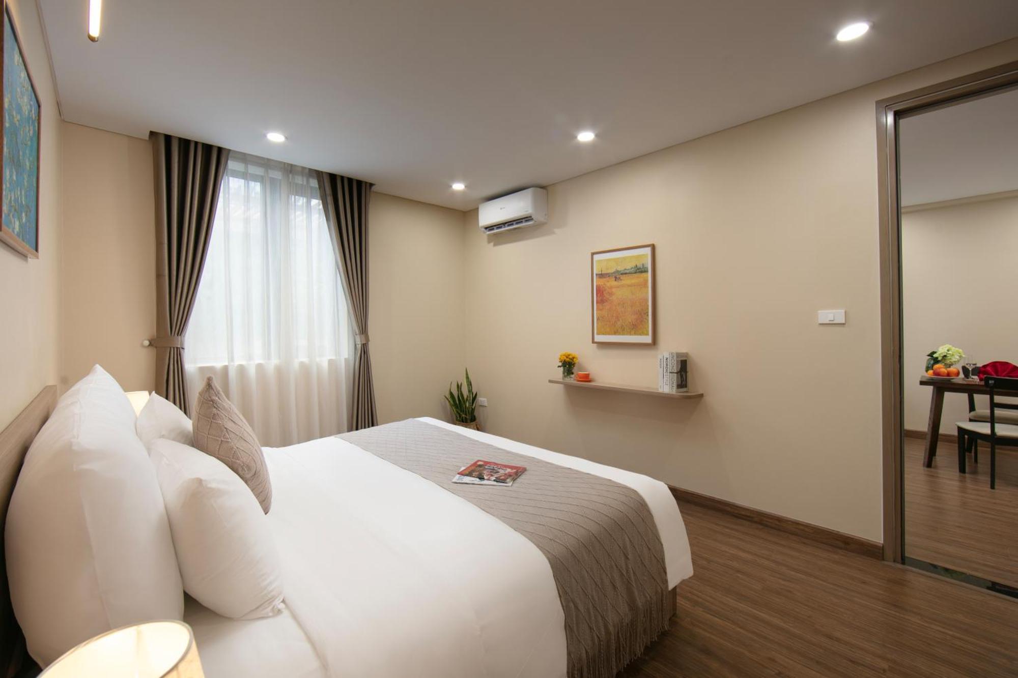 Hb Serviced Apartment - Lac Long Quan Ханой Экстерьер фото