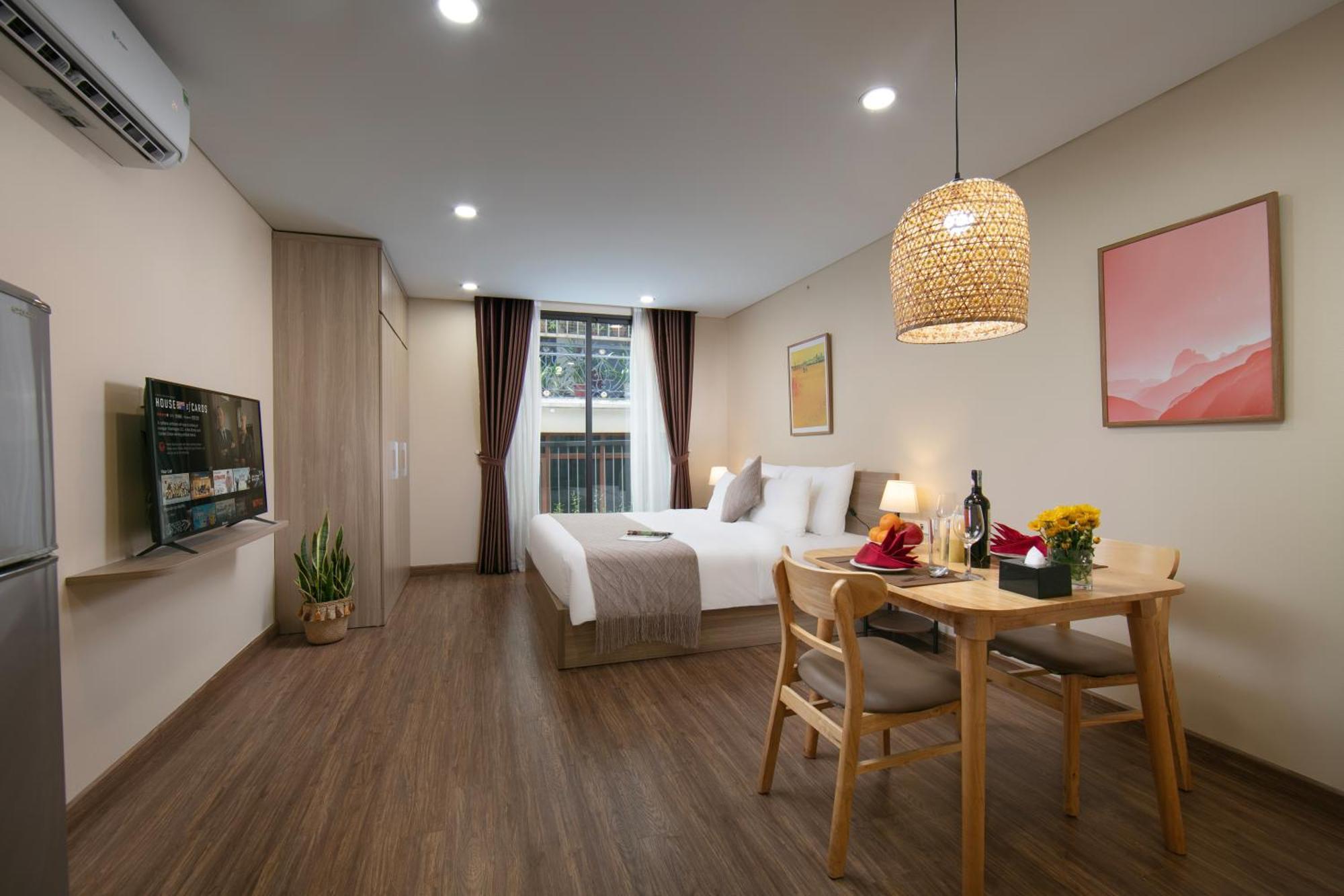 Hb Serviced Apartment - Lac Long Quan Ханой Экстерьер фото