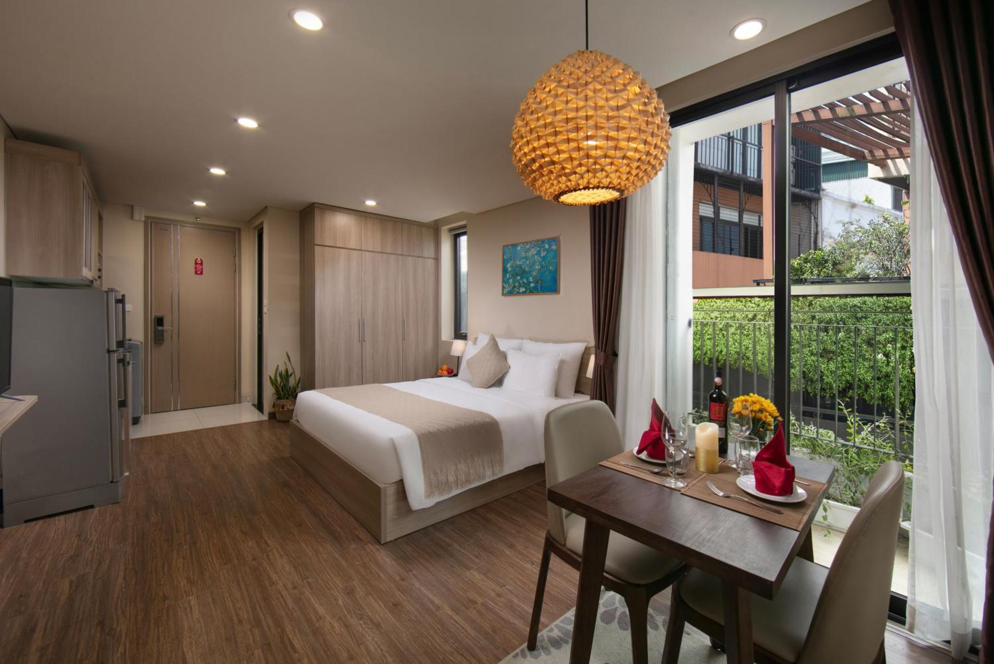 Hb Serviced Apartment - Lac Long Quan Ханой Экстерьер фото